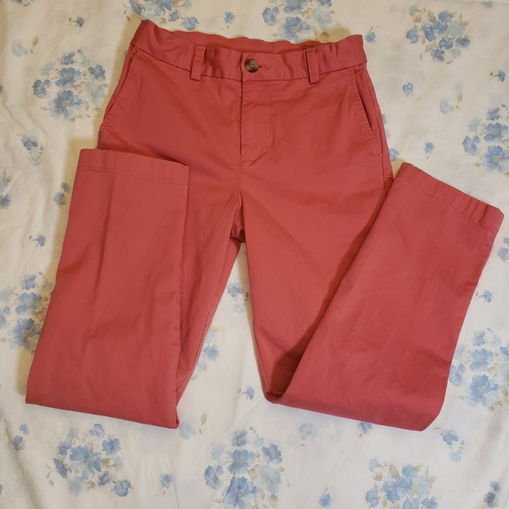 Vineyards Vines Orange/Pink pant Size 12